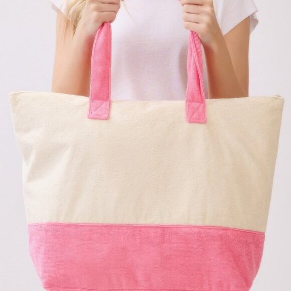 Vacay Mode Terry Tote